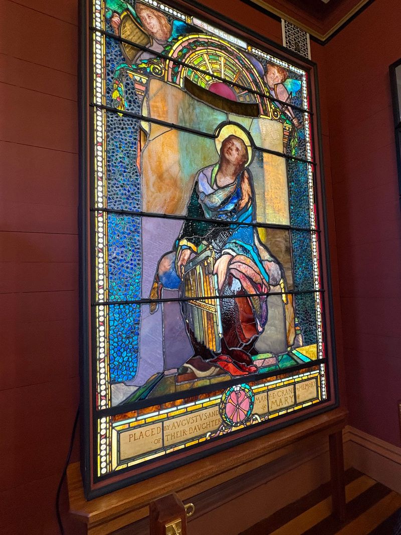 The St. Cecilia Window Found in a Basement Crate The St. Cecilia Window Found in a Basement Crate