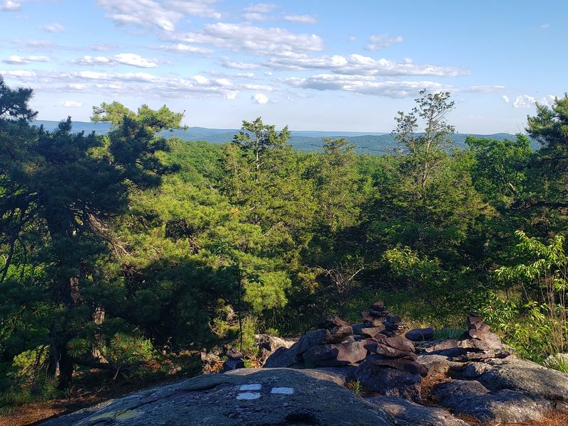 The State Line Trail Where Two States Meet The State Line Trail Where Two States Meet