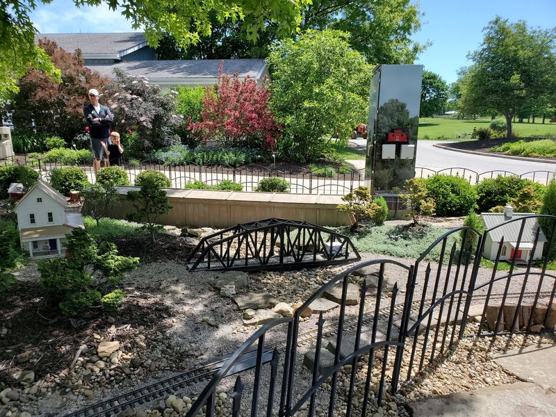 The Tiny Village and Its Miniature Train Tracks The Tiny Village and Its Miniature Train Tracks