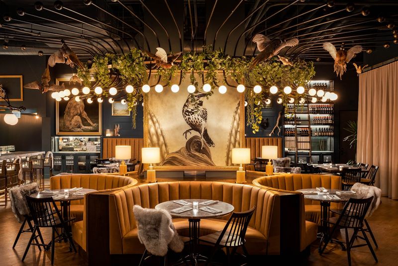 The Trophy Room, A Secret Speakeasy Behind a Bookcase The Trophy Room, A Secret Speakeasy Behind a Bookcase