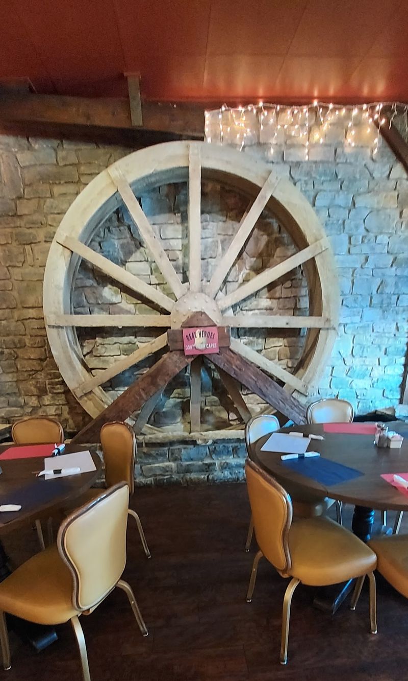 The Water Wheel Room And Those Painted Walls