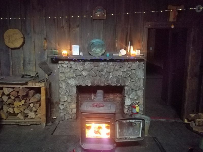The Wood Stove Runs the Whole Show The Wood Stove Runs the Whole Show
