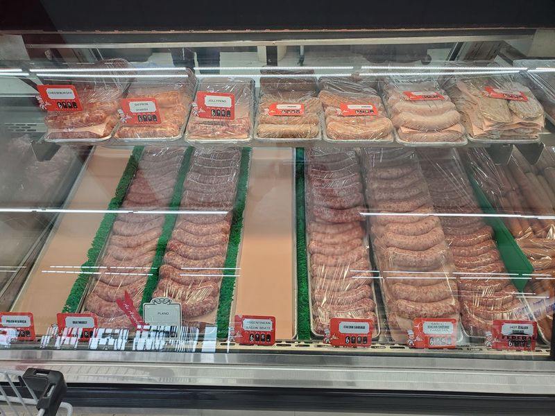 Thirty-Six Sausages Made Right There in the Back