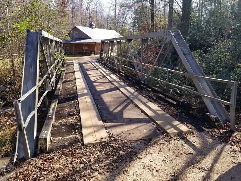Trails, Creek Sounds, and a Bridge With a Past Trails, Creek Sounds, and a Bridge With a Past