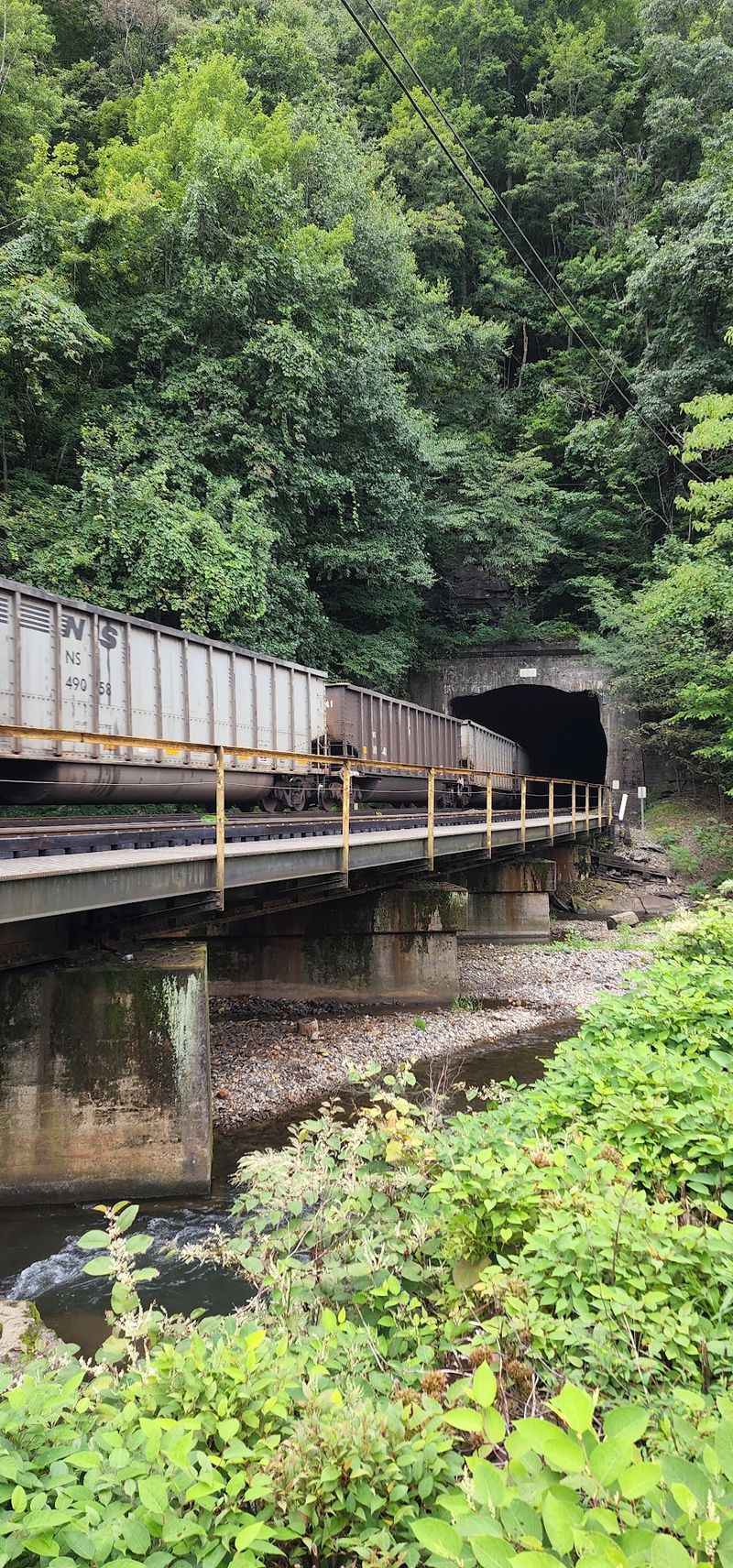 Trains, Tunnels, and Mountain Scenery Trains, Tunnels, and Mountain Scenery