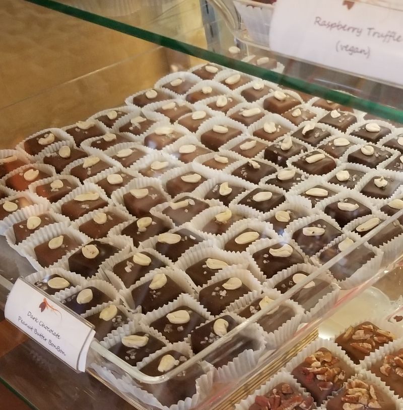 Truffles Dipped By Real Hands, Piece By Piece