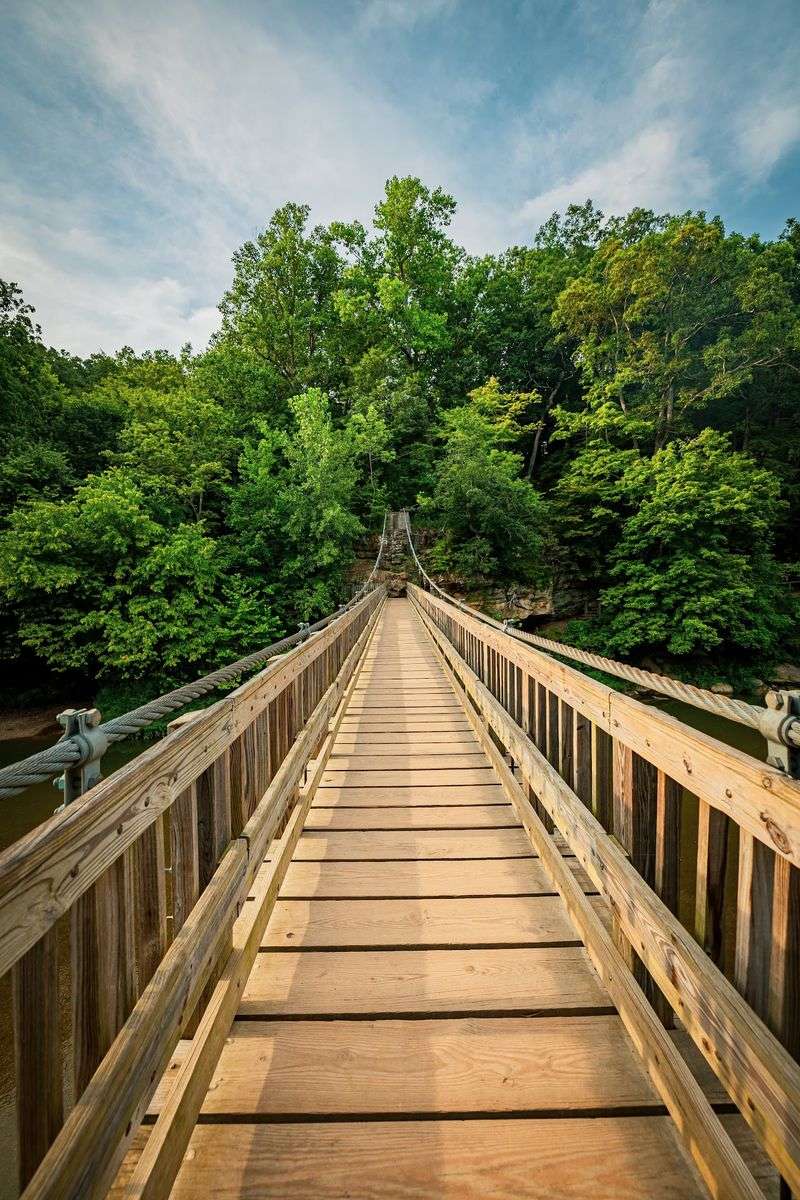 Turkey Run State Park, Where Sandstone Meets Scarlet Leaves