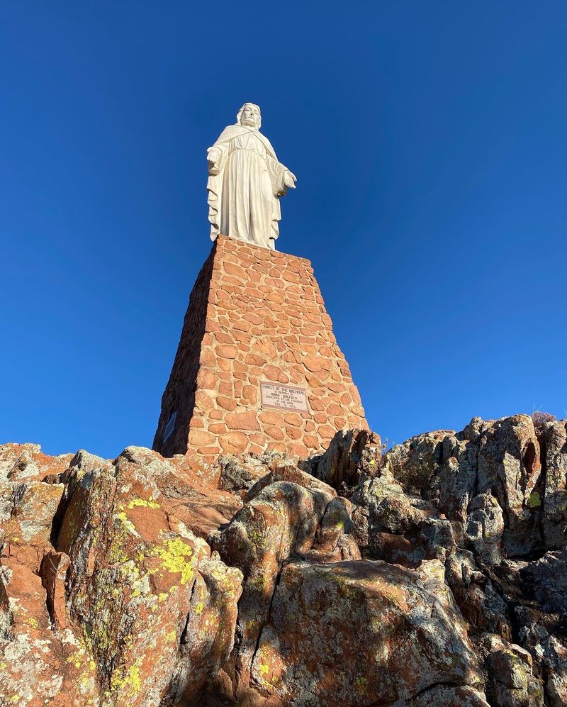 Twenty-Three Feet of Stone Called Christ of the Wichitas