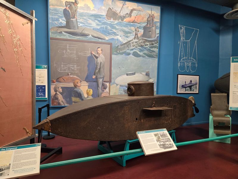 Two Early Submarines You Can Actually Walk Around Two Early Submarines You Can Actually Walk Around