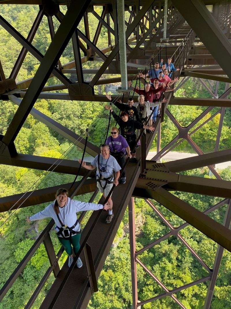 Two Feet of Steel, 851 Feet of Air Two Feet of Steel, 851 Feet of Air