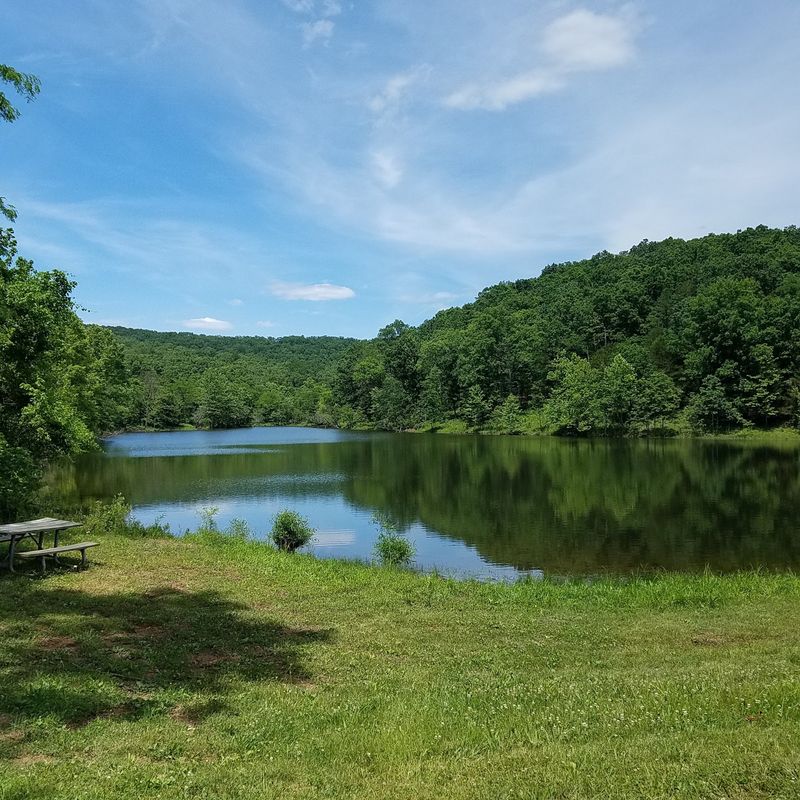 Two Quiet Lakes Hiding In The Woods Two Quiet Lakes Hiding In The Woods