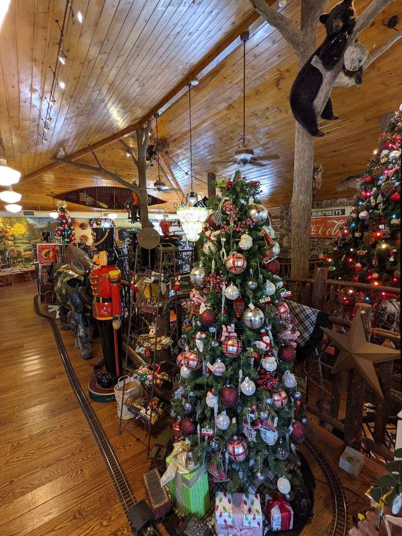 Upstairs Gift Loft Where Taxidermy Meets Christmas Ornaments