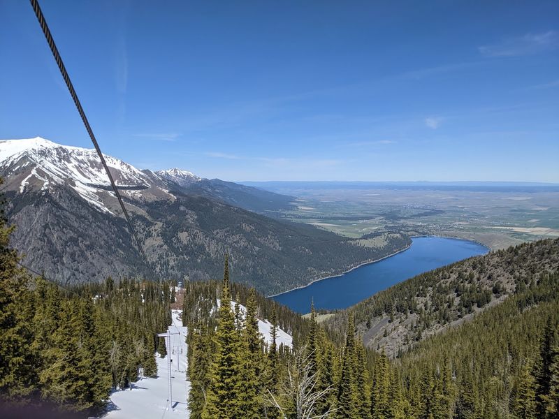 Wallowa Lake Looking Like Polished Glass