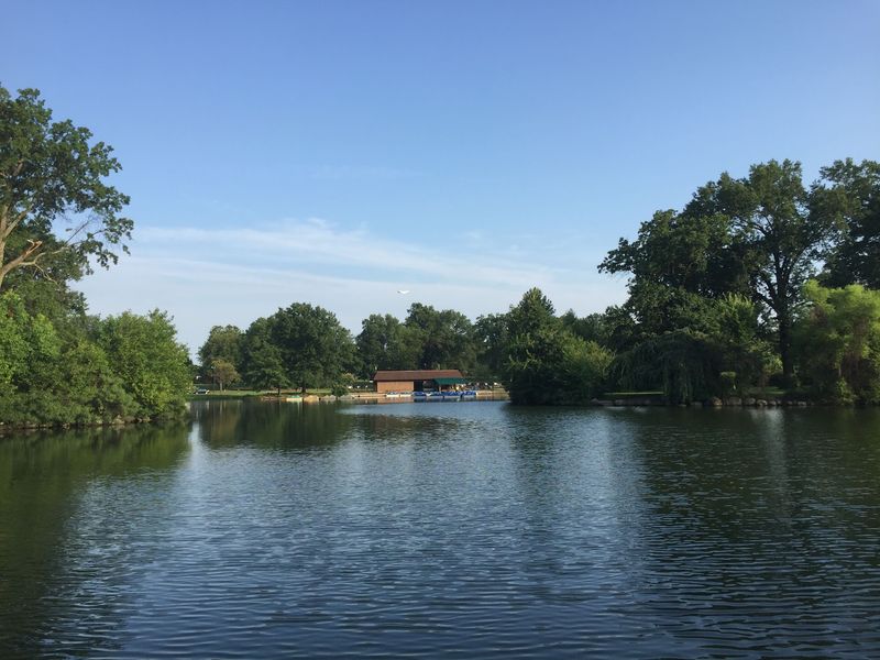 Warinanco Lake And The Paddle Boats Warinanco Lake And The Paddle Boats