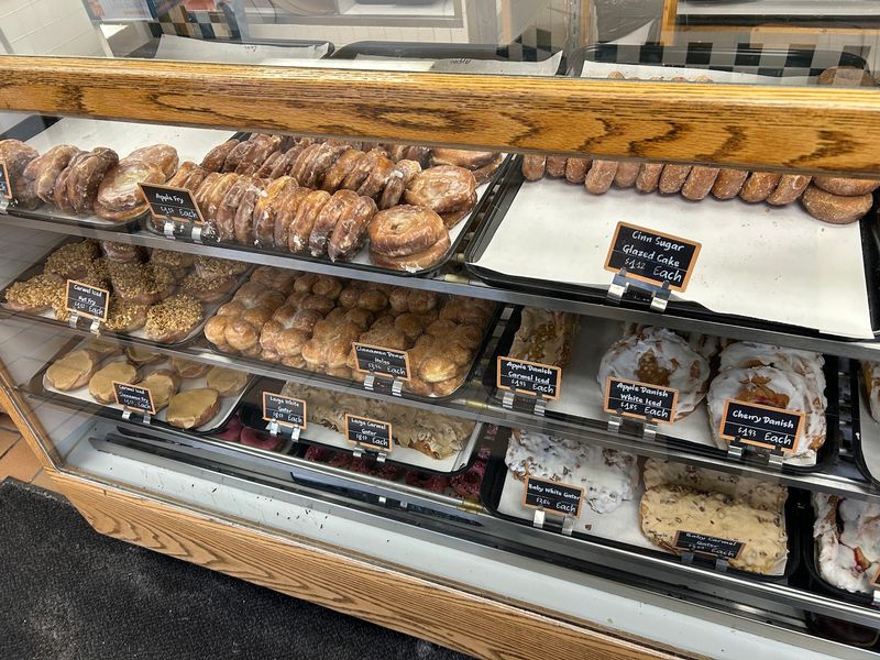 Warm Glazed Donuts, Straight Off the Rack Warm Glazed Donuts, Straight Off the Rack