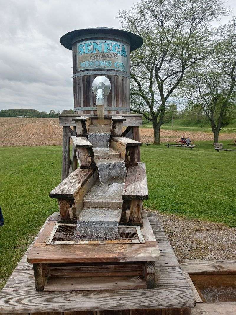 When Rain Turns Sinkholes Into Fountains Across the Farmland