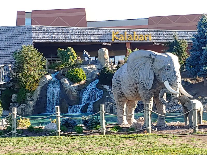 Where Kalahari Sits on the Sandusky Map