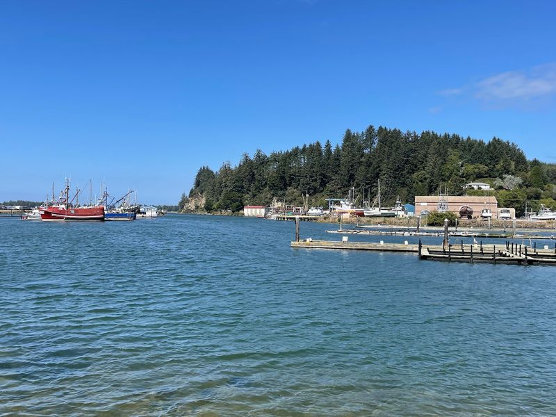 Where The Umpqua River Meets The Pacific