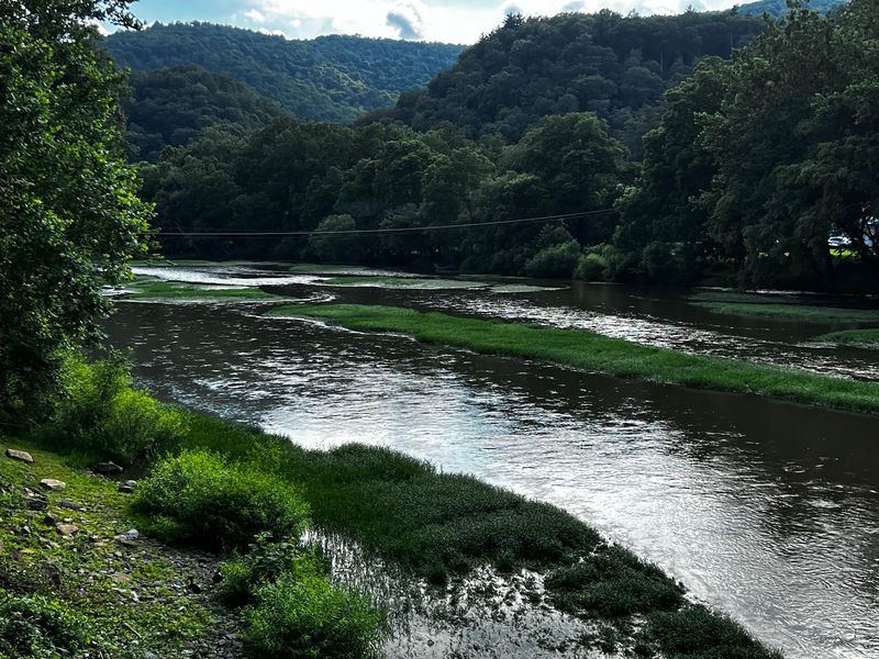 Where the River Bends in the Allegheny Mountains Where the River Bends in the Allegheny Mountains