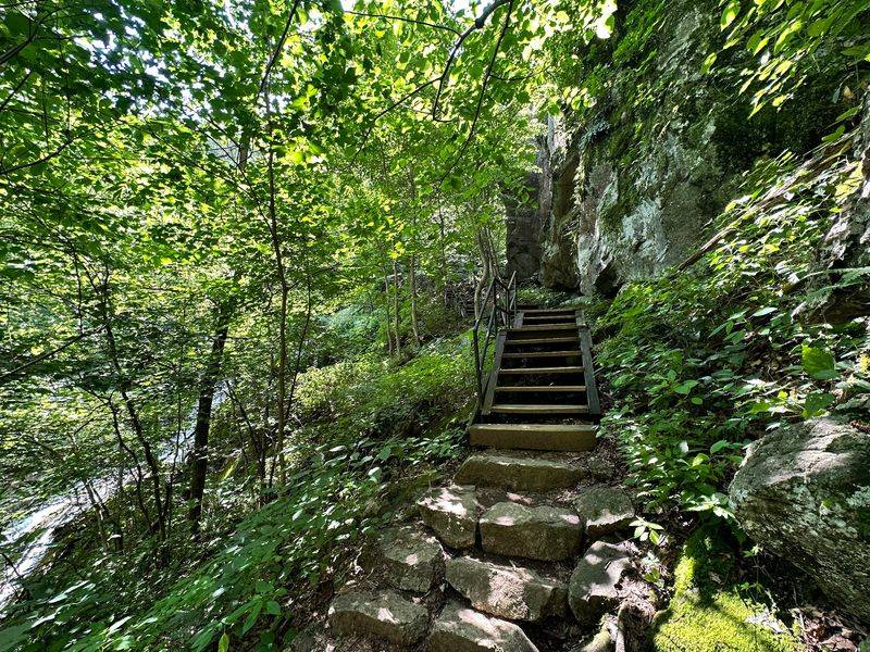 Wooden Steps That Turn A Mountainside Into A Staircase Wooden Steps That Turn A Mountainside Into A Staircase