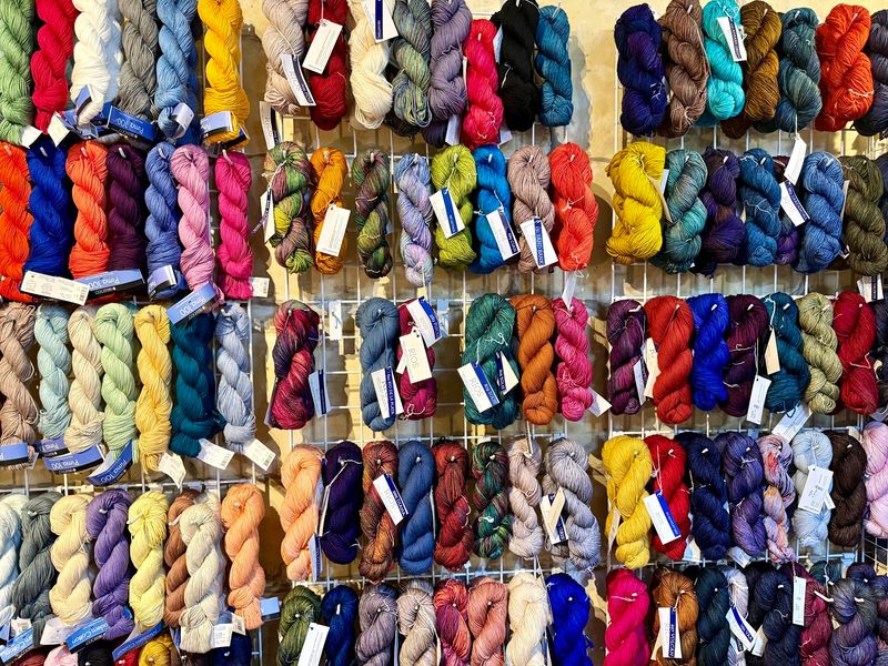 Yarn from Independent Dyers and Big Names
