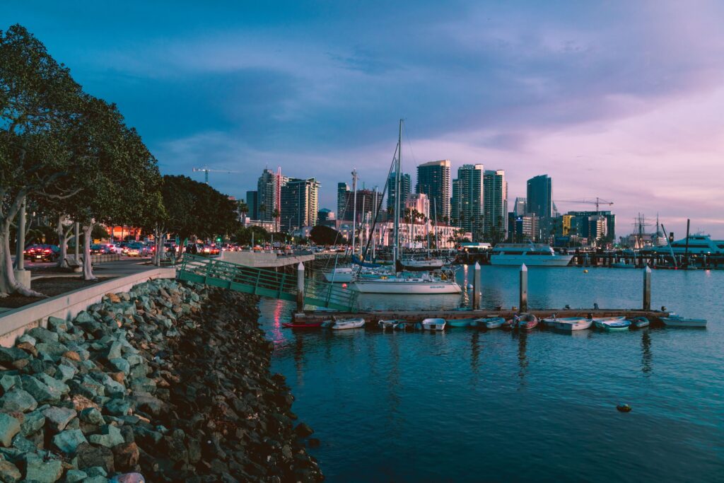 San Diego's combination of waterfront and urban means lots of fall travel ideas. Photo c. Lucas Fonseca for pexels San Diego's combination of waterfront and urban means lots of fall travel ideas. Photo c. Lucas Fonseca for pexels