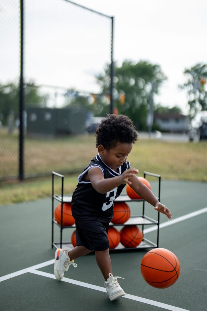 All ages learn about sports in Indianapolis's  Childrens Museum. Photo c. Jamie Kimball for pexels.