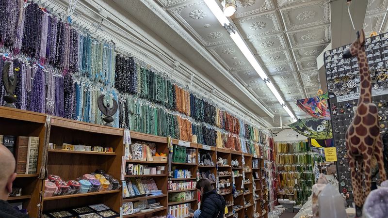 A Bead Wall That Seems to Go On Forever A Bead Wall That Seems to Go On Forever
