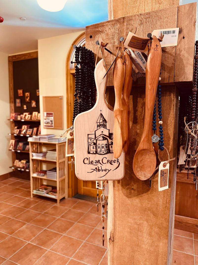 A Bookstore Stocked with Monk-Made Cheese, Bread, and Rosaries