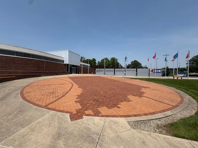 A Brick Path Shaped Like the Whole State A Brick Path Shaped Like the Whole State