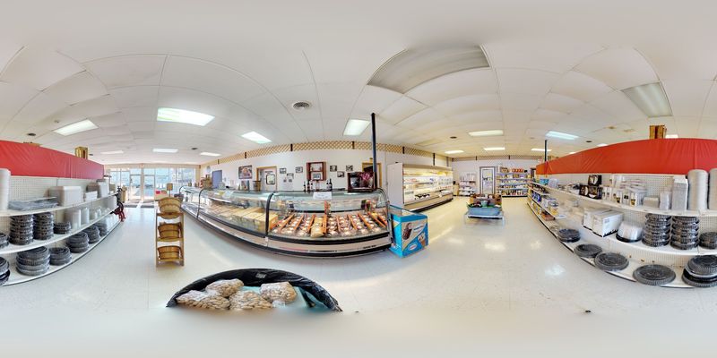 A Butcher Counter Tucked Inside a Food Distributor