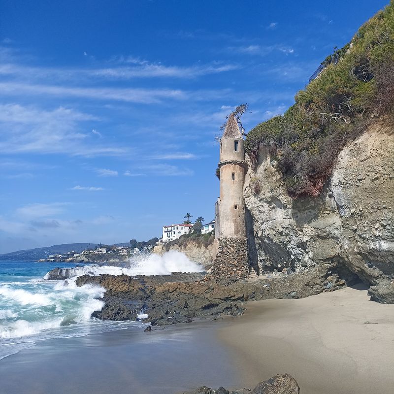 A Castle Tower Hiding in Plain Sight on Victoria Beach A Castle Tower Hiding in Plain Sight on Victoria Beach