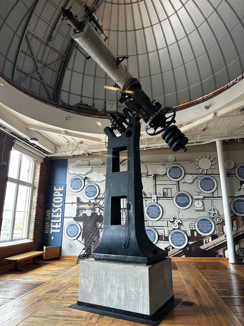 A Century-Old Telescope Waiting Up Top