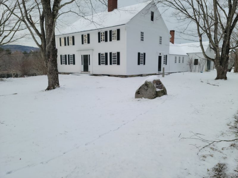 A Farmhouse That Doubled As Tavern, Post Office, And Library