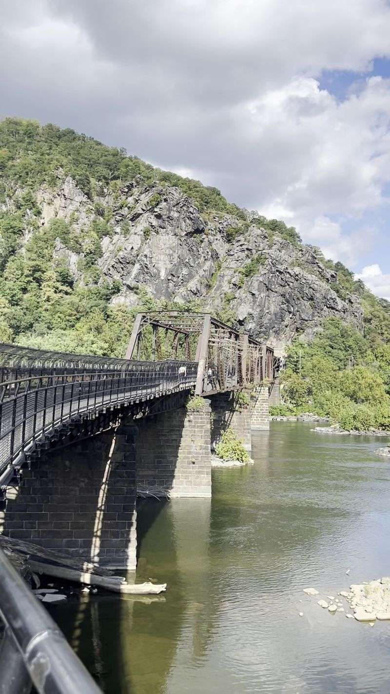 A Footbridge That Hands You Off To Maryland