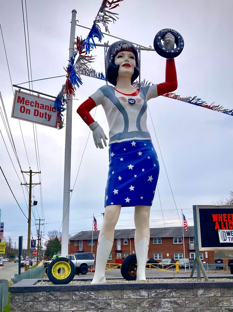 A Giant Who Steals the Whole Roadside