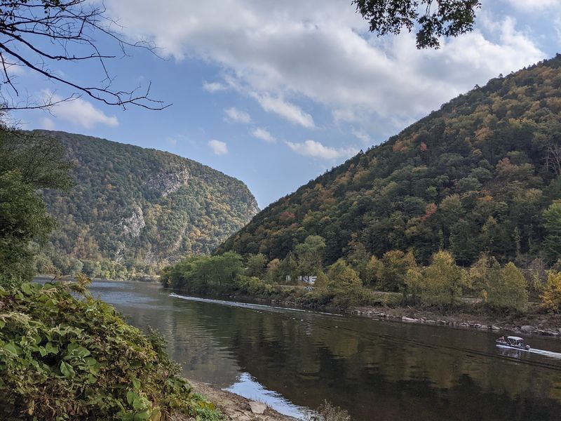A Gorge View Right Off the Parking Lot