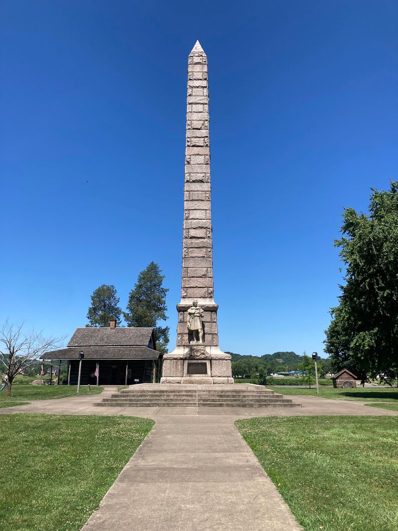 A Granite Monument Marks A Pivotal 1774 Day