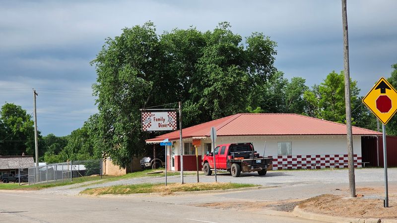 A Humble Diner on a Quiet Western Oklahoma Street A Humble Diner on a Quiet Western Oklahoma Street