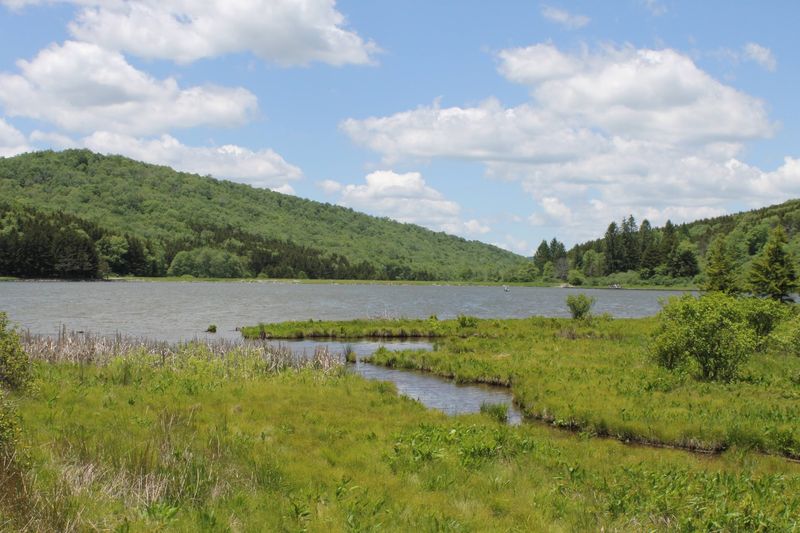 A Lake, Campgrounds, And Seneca Rocks Nearby A Lake, Campgrounds, And Seneca Rocks Nearby