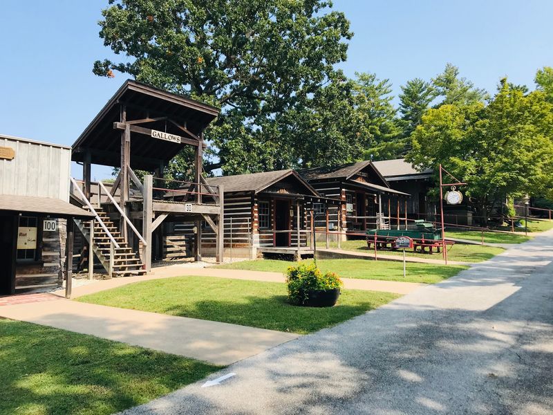 A Lakeside Frontier Town in Green Country