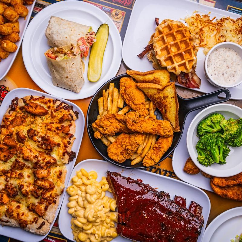 A Menu Big Enough to Need a Map