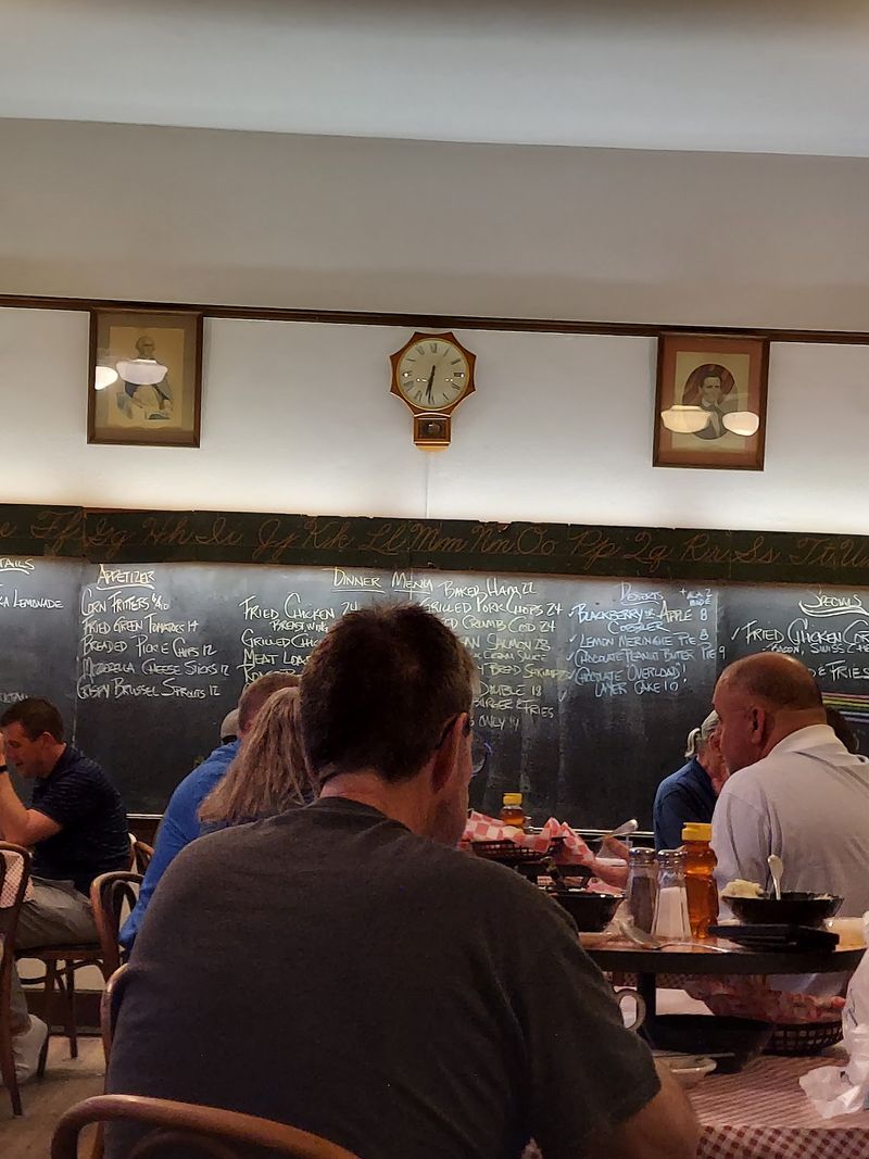 A Menu Written in Chalk