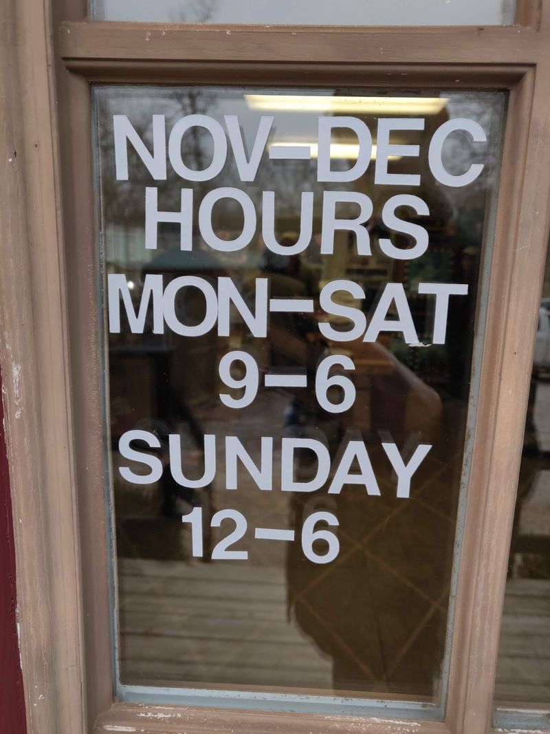 A Pecan Store With a Two-Month Calendar A Pecan Store With a Two-Month Calendar