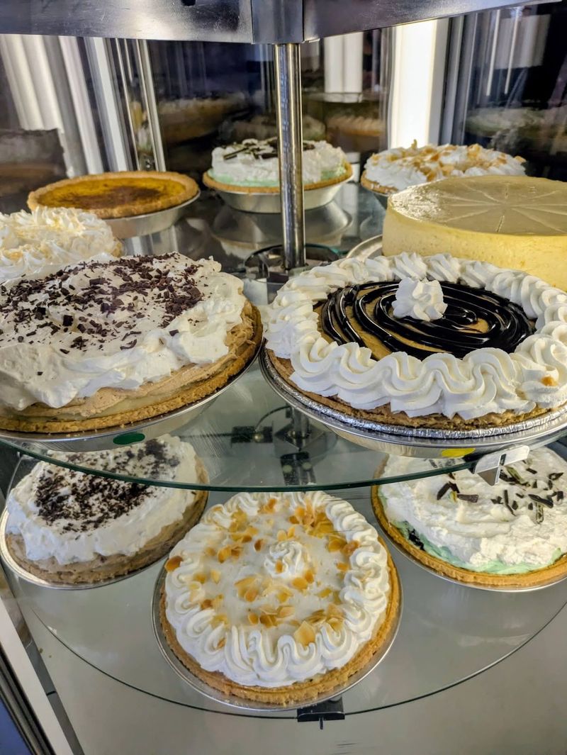 A Pie Case That Greets You First