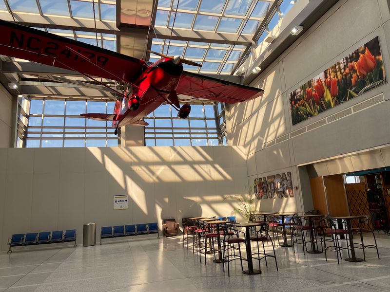 A Quiet Terminal Between Two Ohio Cities