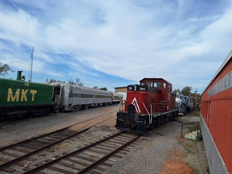 A Rail Yard Full of Surprises in Northeast Oklahoma City