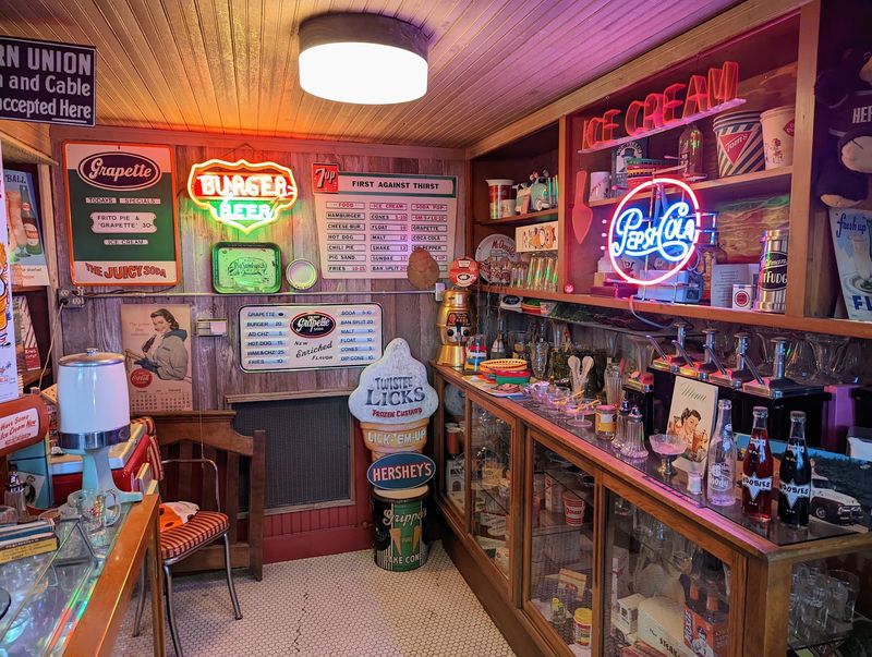 A Riot of Neon and Painted Tin