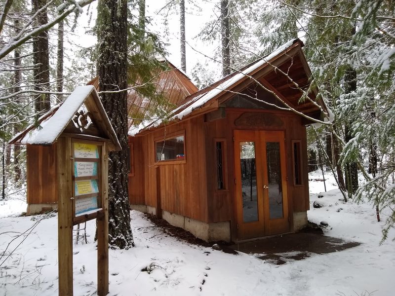 A Sauna Built Over a Hot Creek A Sauna Built Over a Hot Creek