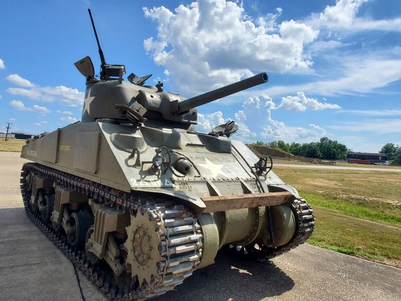 A Sherman Tank Named Rosie's Revenge Steals Plenty of Attention A Sherman Tank Named Rosie's Revenge Steals Plenty of Attention